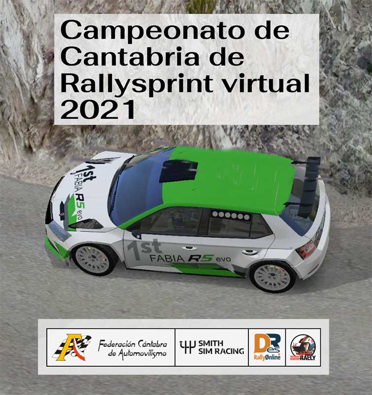 campeonato oficial de Cantabria de Rallysprint virtual 2021